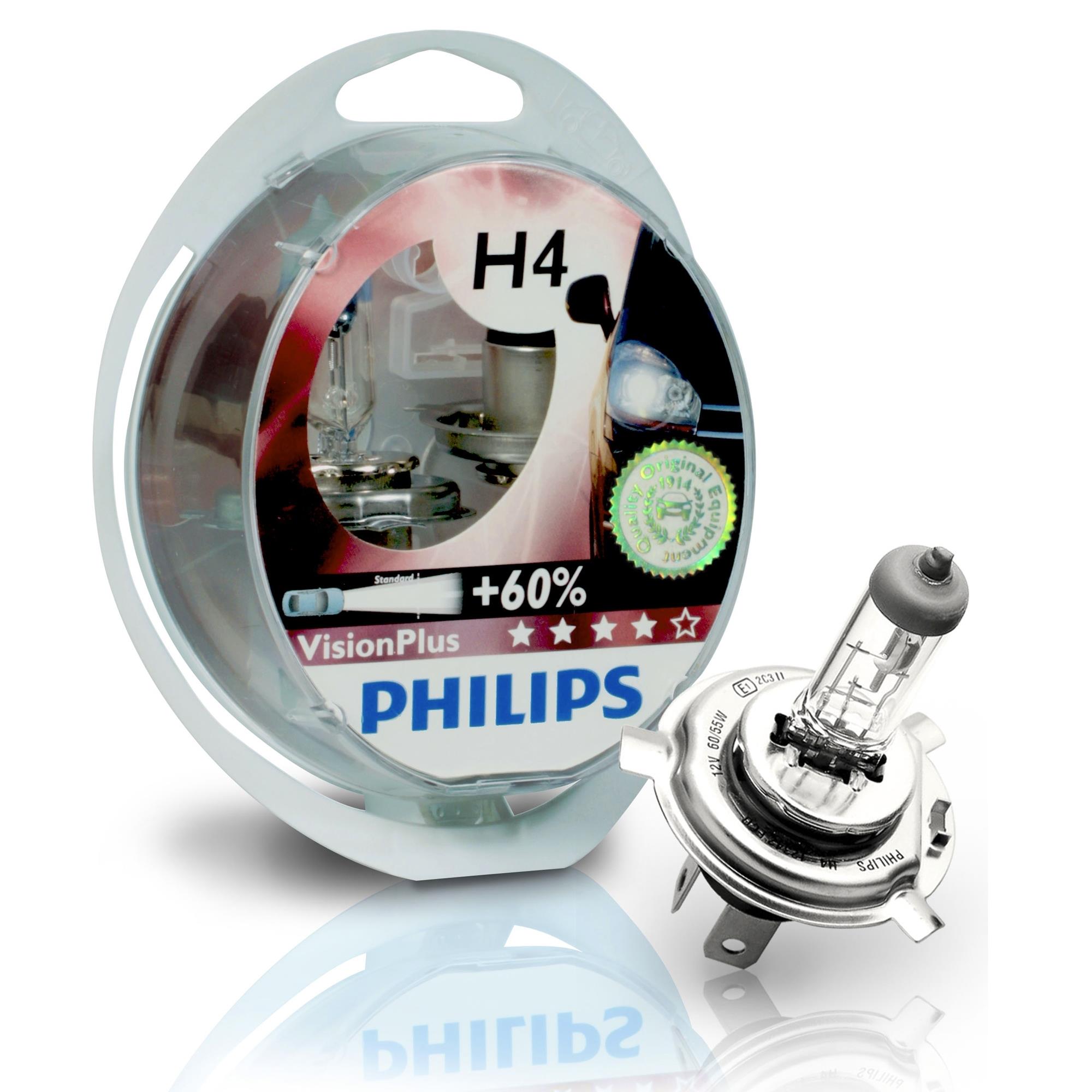 Philips Vision Plus H4 Autos Motors Tn