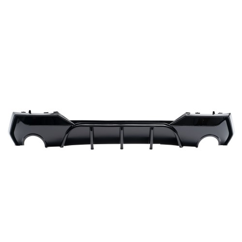 Rear diffusor, black gloss suitable for BMW series 4 G22/ G23 420/ 430 , Bj.: 2020-