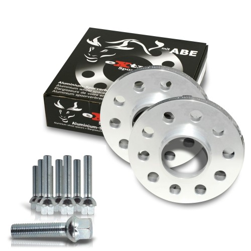 Wheel spacer kit 20mm incl. wheel bolts, for Mercedes CLC (203CL)