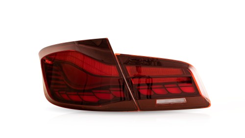 Rückleuchten, OLED/LED, mit sequentiellen dynamischen LED-Blinkern passend für BMW F10 Limousine, 2010-2017