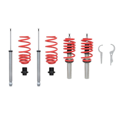 Redline Gewindefahrwerk passend für A4 B8 (8K2) 1.8 TFSI, 2.0 TDI,  2.0 TFSI, 2.7 TDI, 3.0 TDI, 3.2 FSI, 3.2 FSI  Baujahr 2007 - 2011, inkl. Fahrzeuge mit Allradantrieb