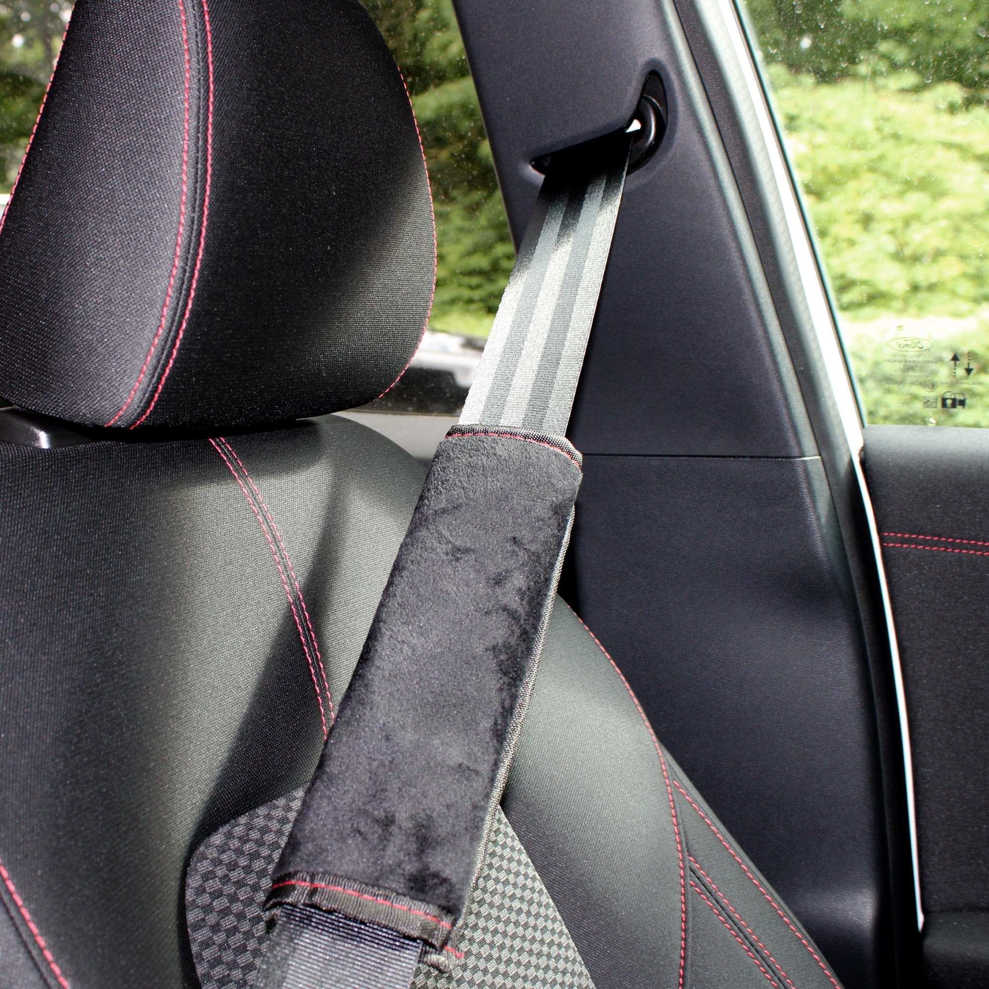 2 Stück Auto-Sicherheitsgurtbezug im Rennstil, Kohlefaser-Auto-Emblem, für  MG5 Sicherheitsgurt-Komfort-Gurtpolster, Sicherheitsgurt-Polsterschutz, Auto-Reise,  C: : Auto & Motorrad