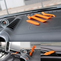 zoerbufan Auto Zierleistenkeile, 4-in-1 Fahrzeug Innen-Verkleidung  Demontage Zierleisten, Auto Verkleidung Werkzeug, Zierleistenkeile + Hebelwerkzeug  Auto Set (Orange) : : Auto & Motorrad