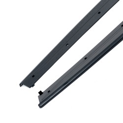 Side skirt extensions, black glossy suitable for BMW 3 Series, F30 F31, 2011-2019