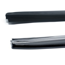 Side skirt extensions, black glossy suitable for  BMW G30/ G31, 2017-