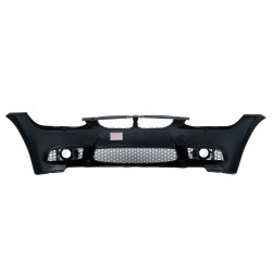 Front bumper in sports design with fog light covers suitable for BMW 3er E92 Coupé year 9.2006 - 2009 and E93 Cabrio year 3.2007 - 03.2010