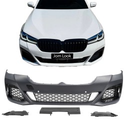 Sport Stoßstangen Kit Bodykit  G30 LCI 2020 - Front und Heck  inkl. Seitenschweller mit PDC,  Sport Paket passend für BMW 5er G30 LCI 2020-