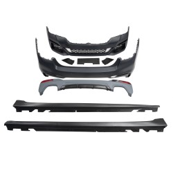 Body Kit in sports design incl. Side skirts with PDC holes in the front and PDC holes in the rear suitable for BMW 5 Series G30 LCI 2020-