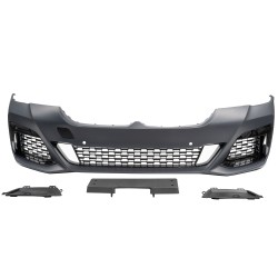 Front bumper BMW G30 LCI, 2020+, with holes for PDC suitable for BMW 5 Series G30 LCI, 2020-