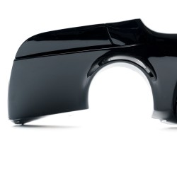 Heckdiffusor Heckansatz Performance schwarz glanz für 3er  E92/ E93, Bj.: 2006-2013 passend für BMW 3er E92/ E93, Bj.: 2006-2013