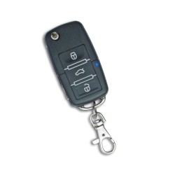 Remote control with 3 buttons, folding key, fits to 7105/7104-2, black