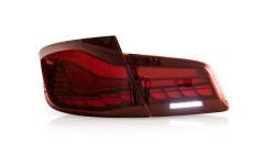 Rückleuchten, OLED/LED, mit sequentiellen dynamischen LED-Blinkern passend für BMW F10 Limousine, 2010-2017