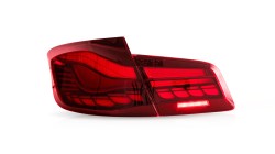 Rückleuchten, OLED/LED, mit sequentiellen dynamischen LED-Blinkern passend für BMW F10 Limousine, 2010-2017