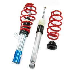 Kit suspension combiné fileté Redline  Amortisseurs filetés / filetés - Qualité Allemande approprié pour VW Golf 5 1.4, 1.4 TSi, 1.6, 2.0, 2.0T / DSG, 1.9TDi Baujahr 2003 - 2008, nicht geeignet für Modelle mit Allradantrieb