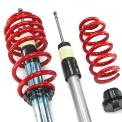 Redline Coilover Kit suitable for Audi A4 B6 and B7 (8e) 1.6, 1.8T, 2.0, 2.0 FSI, 2.4, 3.0, 1.9TDI, 2.5TDI, except vehicle with height control, four-wheel drive or sport-equipment