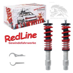 Redline Gewindefahrwerk passend für BMW E39 Touring 520i/ 523i/ 525i/ 528i/ 530i/ 520D/ 525D/ TD/ TDS/ 530D, (nur VA), HA ohne Niveauregulierung, 97-03